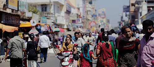 Busy street