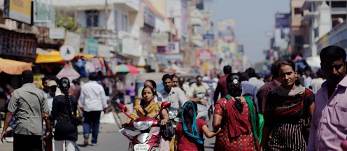 Street in India
