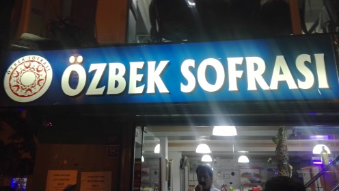 Afghan traders: Özbek Sofrasi - Istanbul