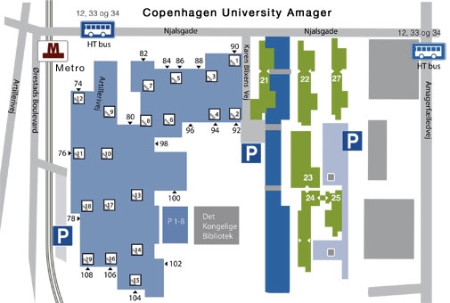 Map (Faculty of Humanities, KUA)